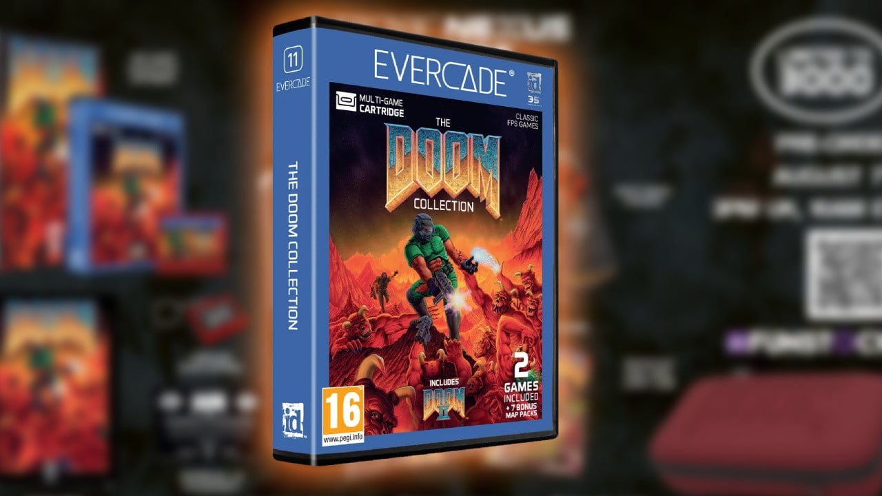 DOOM Collection for Evercade Confirmed: Blaze Announces Cartridge, Nexus DOOM Edition Pre-Orders - Nintendo News Article