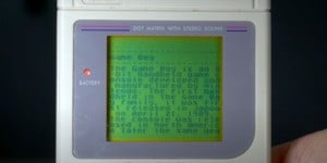 Next Article: Random: Game Boy WiFi Cartridge Lets You Browse Wikipedia On A Pea-Soup Screen