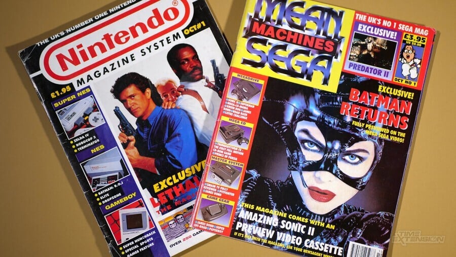 Iconic Issues: Nintendo Magazine System #1 And Mean Machines Sega #1 1