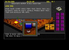 Contrary to what you might expect, Utopia does actually have a story, with the game putting you in control of Commander Pacharelli, a person who is assigned to help out with the Colony Project, after evacuating his colony following an alien attack
