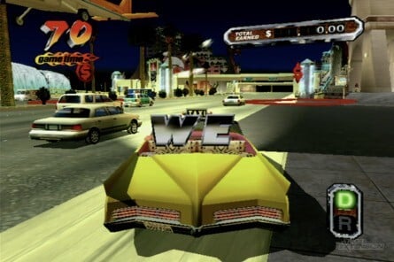 OutRun 2 and Crazy Taxi 3 running through the XBHD (click to enlarge)