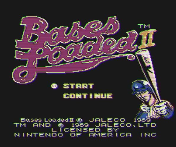 Jaleco Sports: Bases Loaded II: Second Season