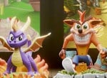 New "Retro" Figures Of PS1 Legends Spyro The Dragon & Crash Bandicoot Are On The Way From Youtooz