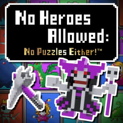 No Heroes Allowed: No Puzzles Either! Cover