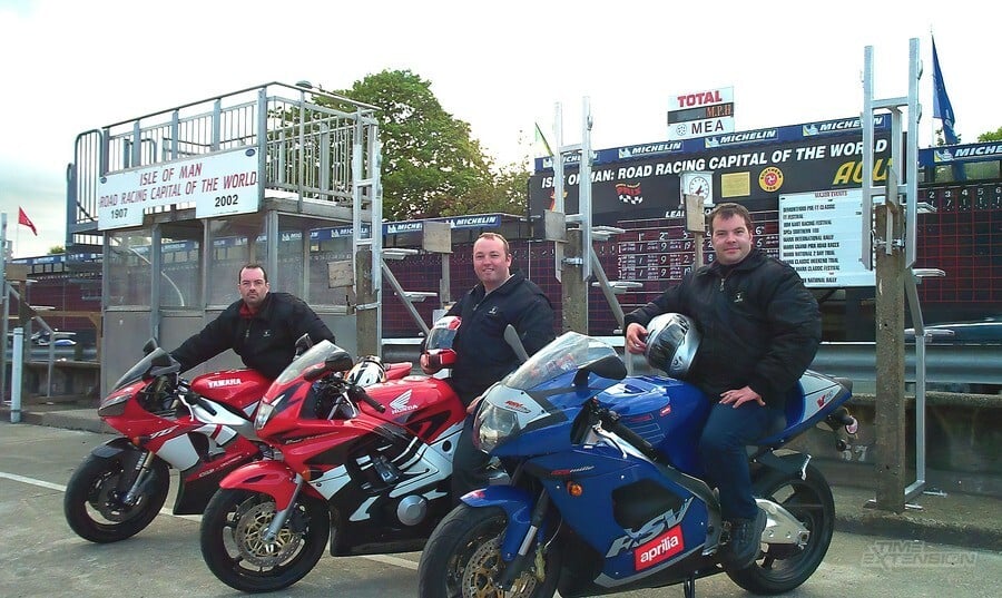 Some of the Jester team in 2002, brainstorming Isle of Man TT and Music 3000.