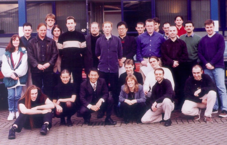 Bizarre Creations Team - 12th April 1999