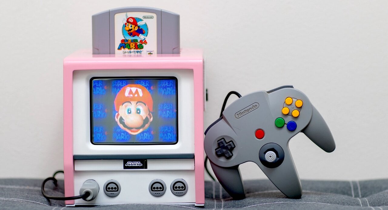 Mini N64 CRT TV