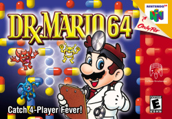 Dr. Mario 64 Cover