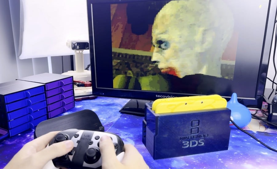 Modder Builds "World's First" Nintendo 3DS Dock 1