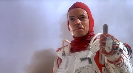 Gary Graham (Achilles), Anne-Marie Johnson (Athena) and Paul Koslo (Alexander) are the three main members of Robot Jox's cast