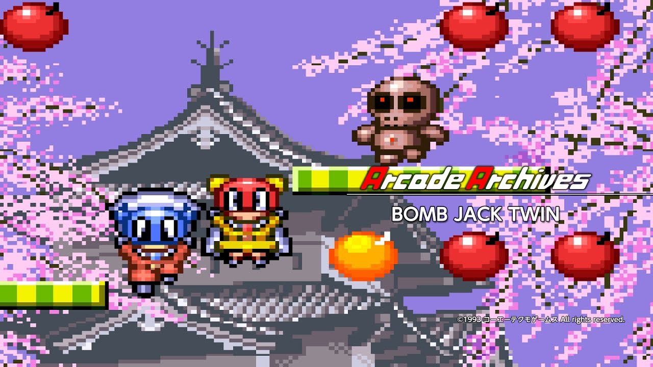 Bomb Jack Twin Returns: NMK's Classic Platformer Joins Arcade Archives on Nintendo Switch and More - Nintendo News Article