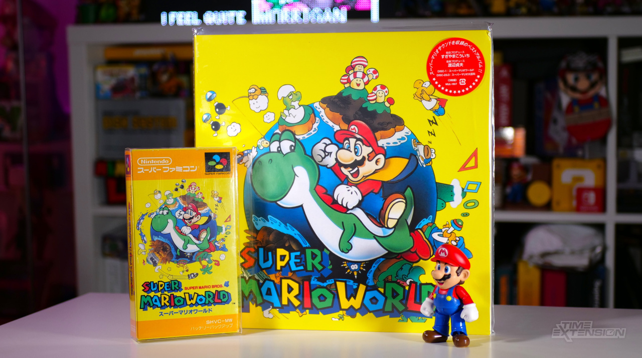 LPレコード スーパーマリオワールド スーパーファミコン 任天堂 SUPER MARIO WORLD (Original Soundtrack) (3xLP Vinyl Record)