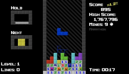 Tetrisweeper Is What Would Happen If Tetris And Minesweeper Had A Baby