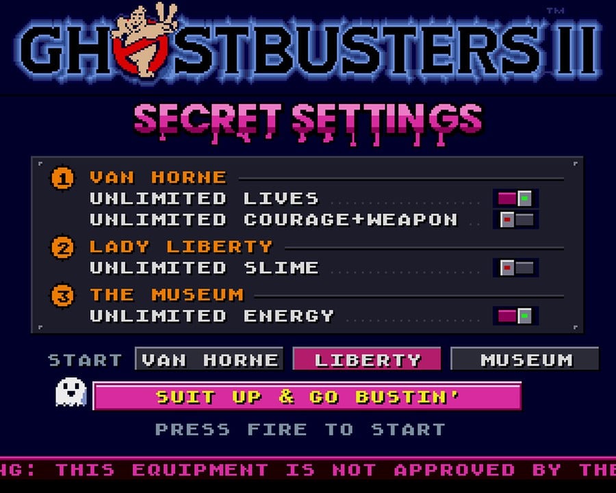 Ghostbusters II - Amiga Mod