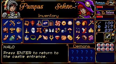 MSX Title Pampas & Selene Is Coming To Steam 3