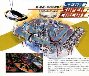Sega’s promotional leaflet for Sega Super Circuit