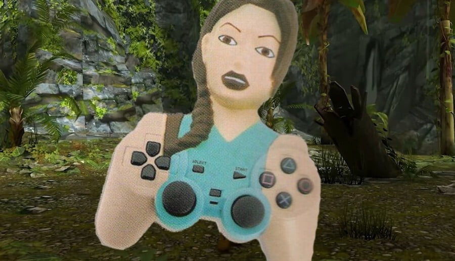 Sorry, But That Nightmarish Lara Croft PS1 Controller Isn't Real 1