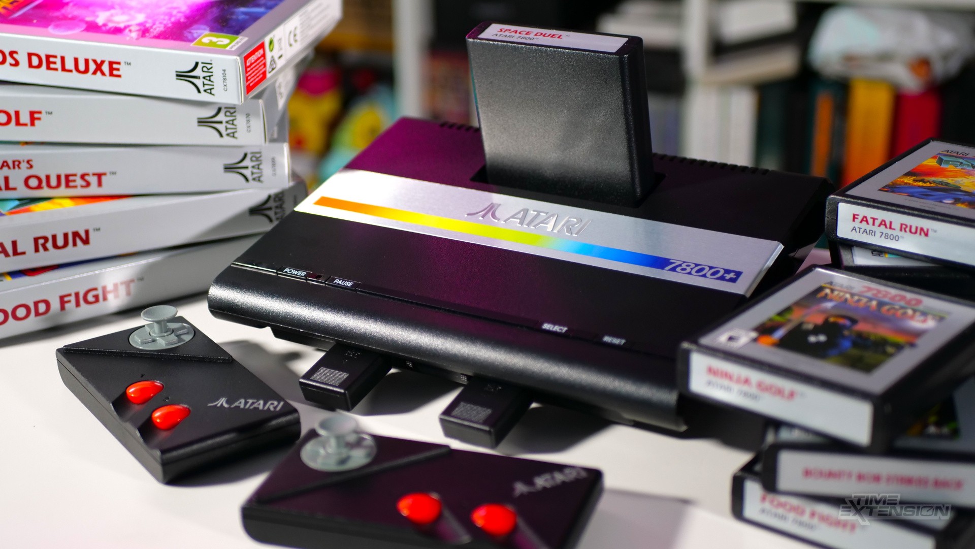 アタリ(7800)カセット 10本 米Atari社製カセットテレビゲーム機「Atari 7800+」