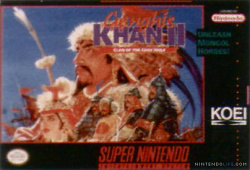 Genghis Khan II: Clan of the Gray Wolf Cover