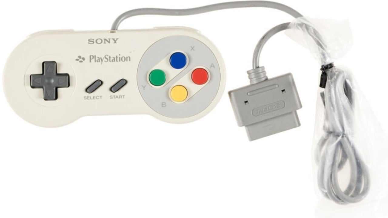 Super-Rare SNES PlayStation Controller正在拍賣