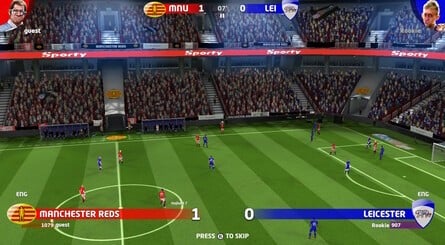 Sociable Soccer '25 released on Switch earlier this month. One of the nicer touches is that if you own last year's version, you can update your game for free. This is also true of the Steam version
