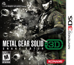 Metal Gear Solid: Snake Eater 3D Cover