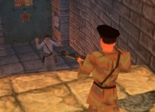 The gameplay in Indiana Jones &amp; Infernal Machine sees Indy using his whip to climb and swing over crevasses, fighting and evading guards, and solving simple inventory puzzles