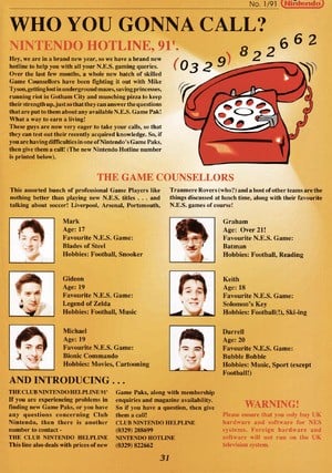 Club Nintendo Volume 3, Issue 1