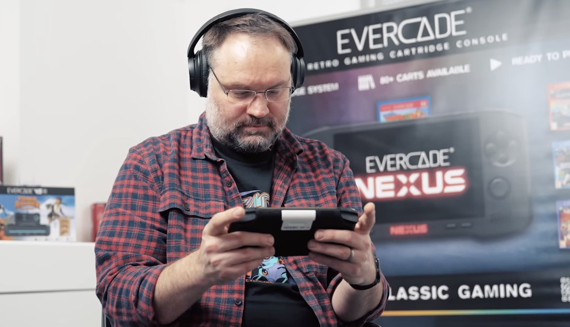 Evercade Nexus Launch: Blaze Entertainment Reveals Handheld, EverSync, TATE Mode and October Release - Nintendo News Article
