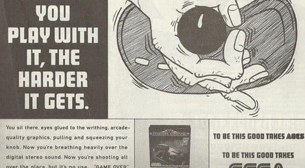 Sega Europe's amusingly childish adverts in the adult comic Viz landed the company in hot water with Sega of Japan