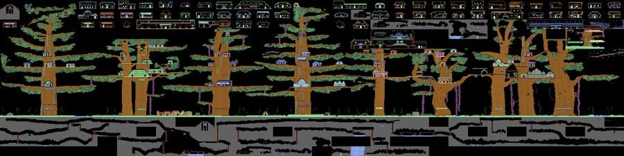 The Making Of: Below The Root, The 1984 Metroidvania Masterpiece That Predates Metroid And Castlevania 14