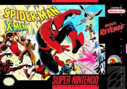 Spider-Man and the X-Men in Arcade's Revenge Cover