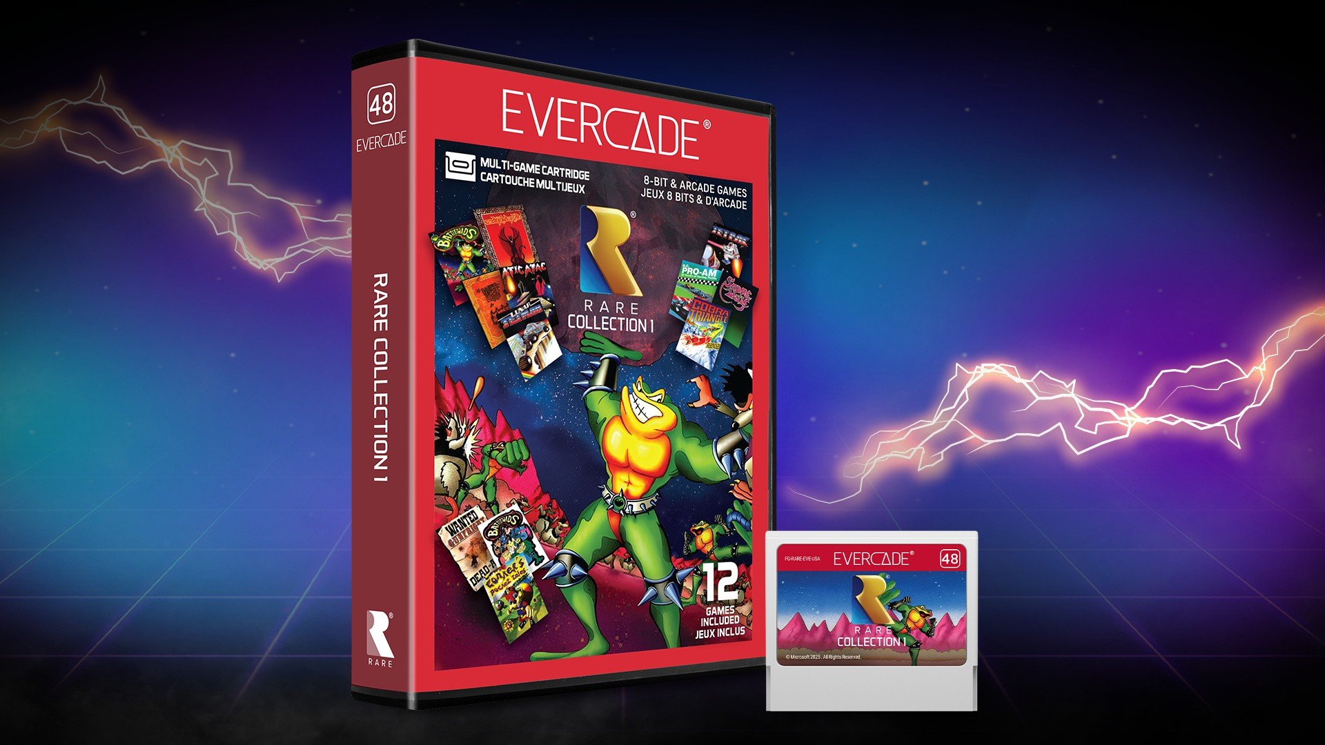 Rare Collection 1: Evercade to Release 12-Game Retro Compilation for Rare’s 40th Anniversary
