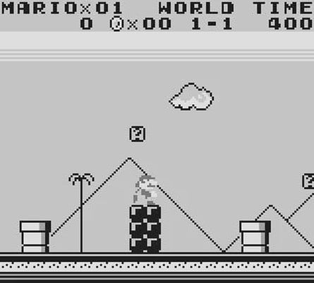 Original (left) vs the new Super Mario Land 1 + ½ version