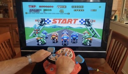 Hacker Turns $5 Paw Patrol Toy Into A Cool Way To Play Sega's Super Hang-On