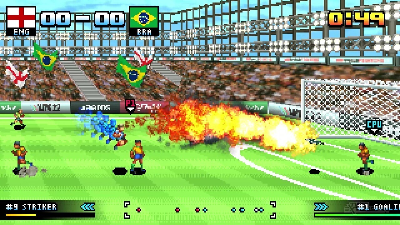 2 Players Arcade Soccer Game  Soccer Random gameplay review 