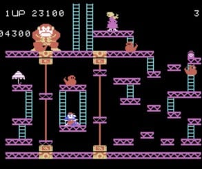 Donkey Kong on the ColecoVision