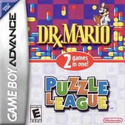 Dr. Mario & Puzzle League Cover