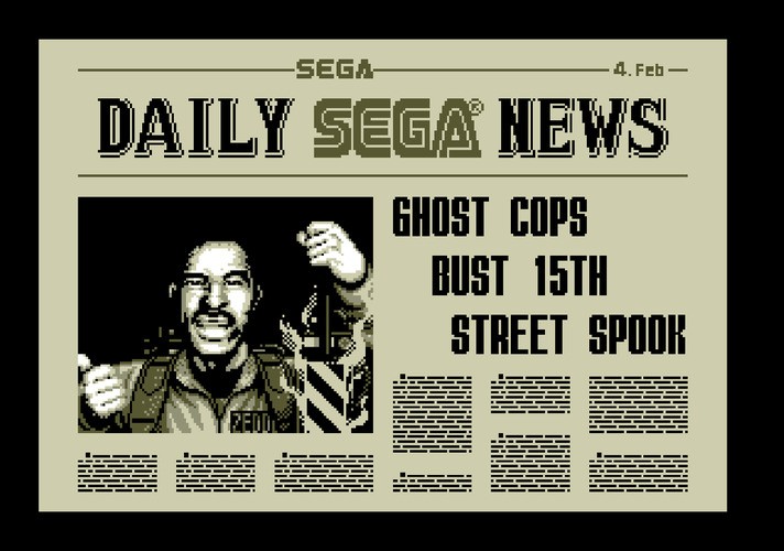 Bustin makes him feel good! Winston was missing in the original Ghostbusters game, but is available in BillyTime!Games Ghostbusters' hack for the very first time