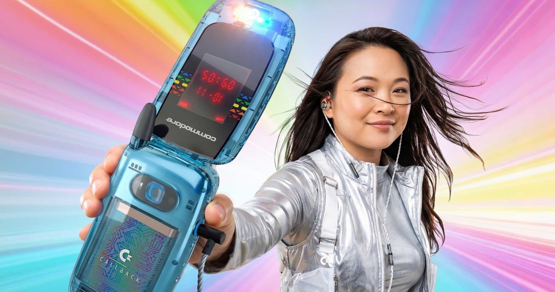 Commodore Callback 8020: Retro Flip Phone Revives Commodore Brand with Sailfish OS and Curated Commodore 64 Games - Nintendo News Article