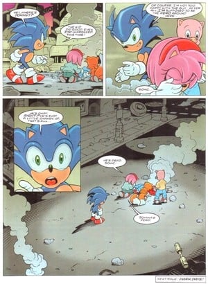 Sonic Comic Johnny's Death