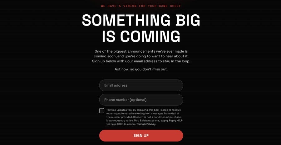 "One Of The Biggest Announcements We've Ever Made" - Atari Says Something "Big" Is Coming 2