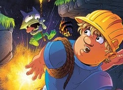 Thalamus Reveals Cave Dave Physical Edition Artwork, Drawn By Veteran Rare Artist Wil Overton