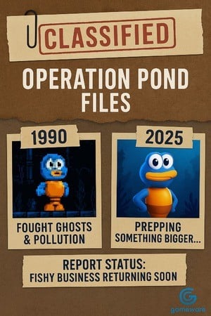 "He Seems To Have Turned Blue" Gameware Can't Even Get James Pond's Colour Right 1