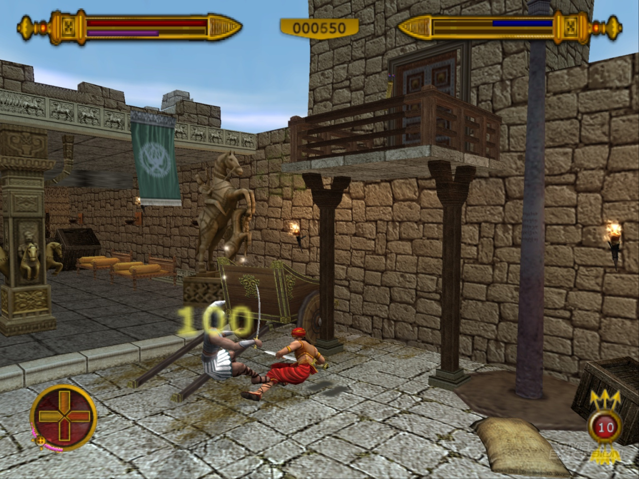 Screenshot of Prince of Persia: The Forgotten Sands (PSP, 2010) - MobyGames