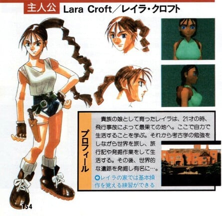 Lara Croft Almost Looked Very Different For Her Japanese Debut 2
