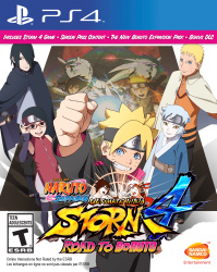 Naruto Storm 4: Road to Boruto Cover