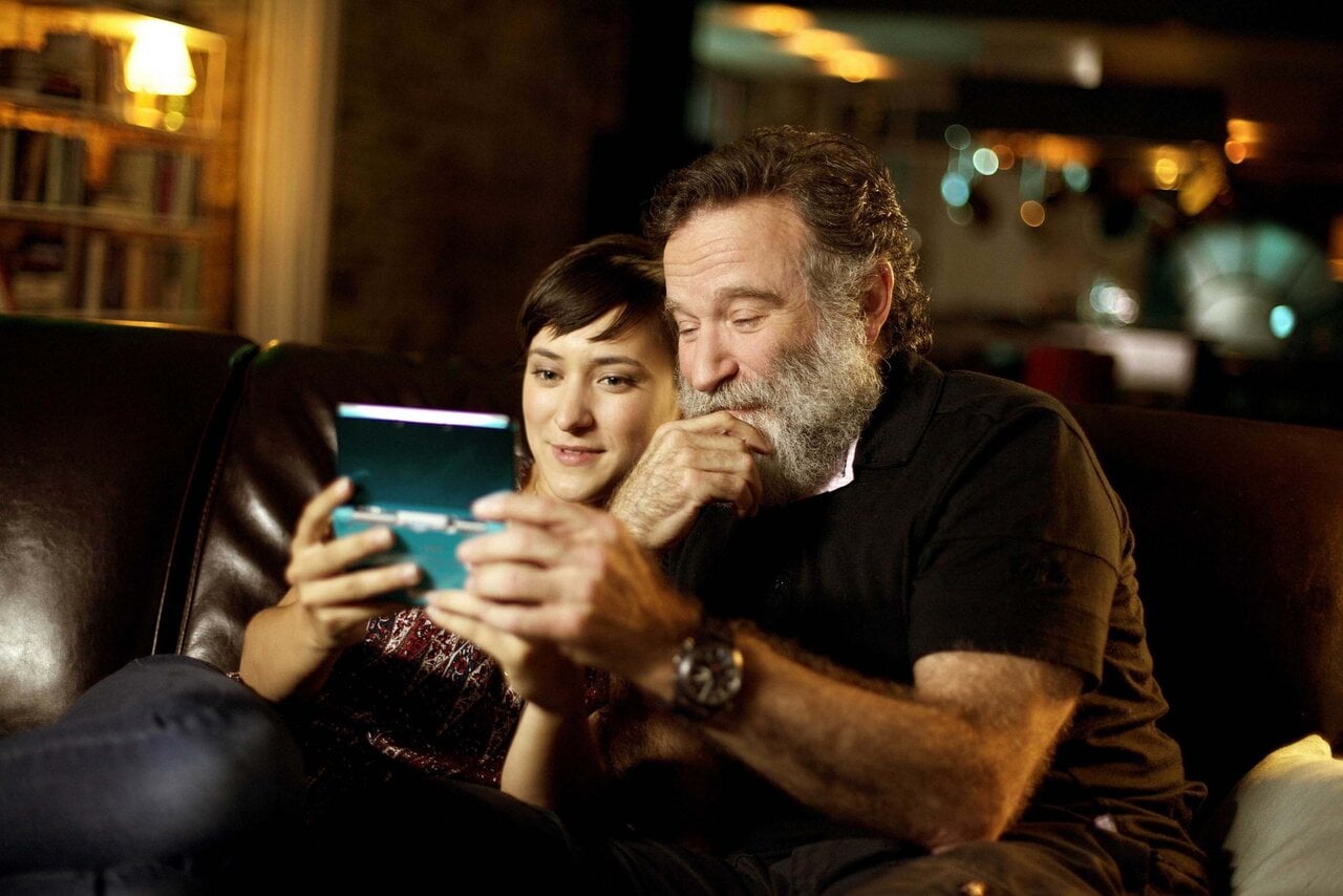 Zelda and Robin Williams