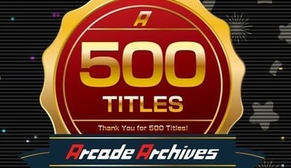 Arcade Archives Celebrates 500 Retro Releases With Special Commemorative Game