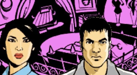 King Courtney (top left), Asuka Kasen (top right), and 8-Ball (bottom right) had all appeared previously in Grand Theft Auto III. Cisco (bottom left), meanwhile, was an entirely new character created for the handheld game.